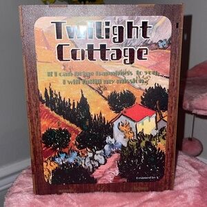 Completed Twilight College Book Nook